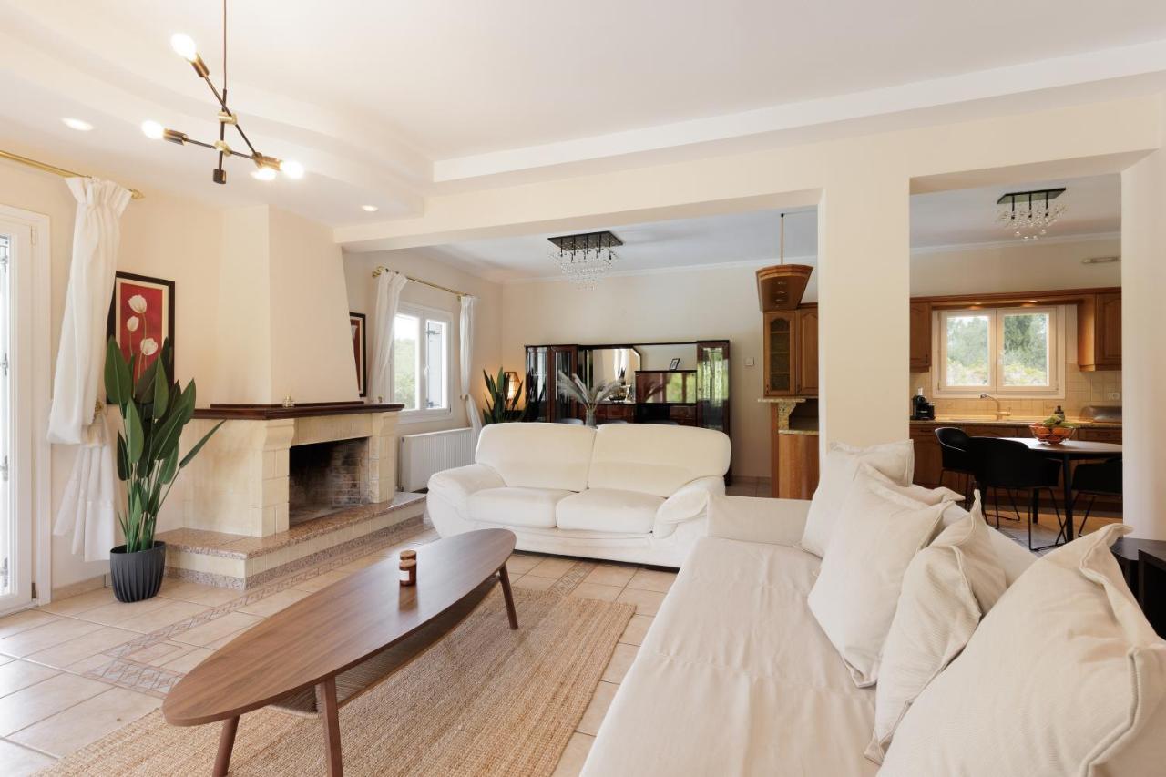 Country Villa Verde - 2Floor Family Home Kouramaditika Εξωτερικό φωτογραφία